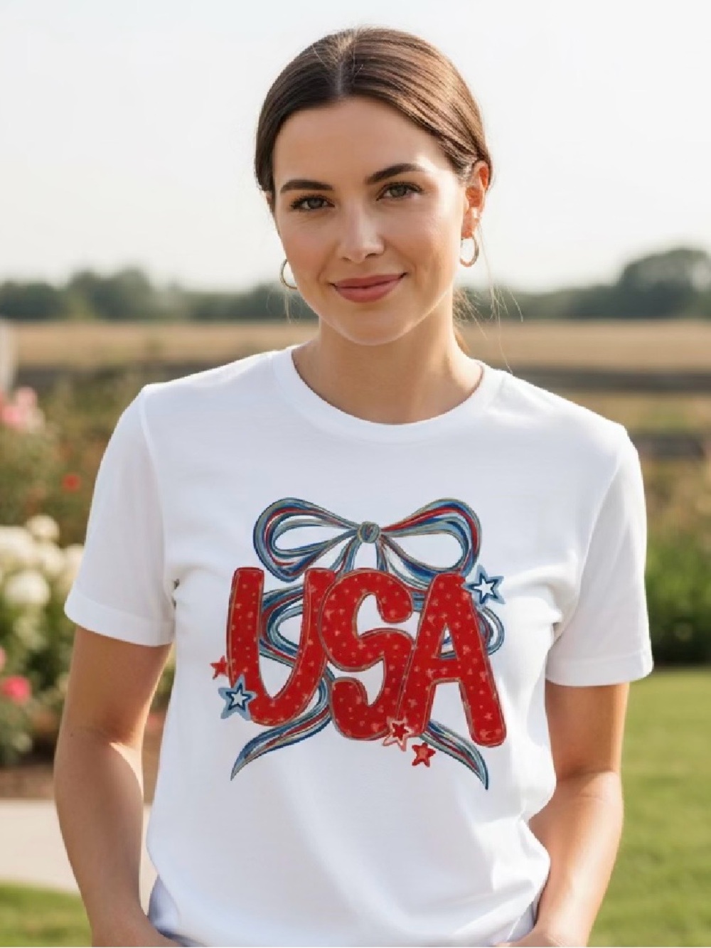 USA Graphic Women’s T-Shirt